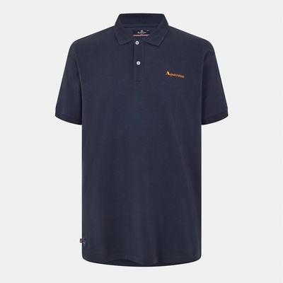 AQUASCUTUM Men's Short-Sleeve Polo - Navy