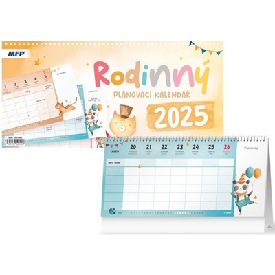 Rodinný plánovací stolní 2025