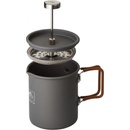 CAMP so sítkom Kanvica FRENCH PRESS 600 ml ŠEDÁ