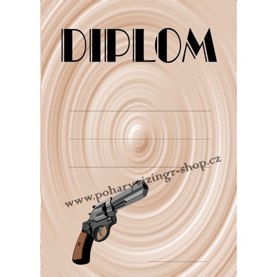 VIZINGR Střelci diplom A4 č.11