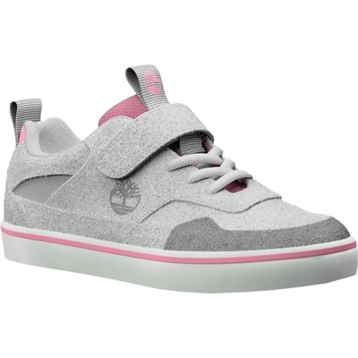 Timberland Детски маратонки Timberland Kid's Stone Jump Low Hook & Loop Sneaker - Light Grey Suede - размер 13K (US) (024-2190-0211)