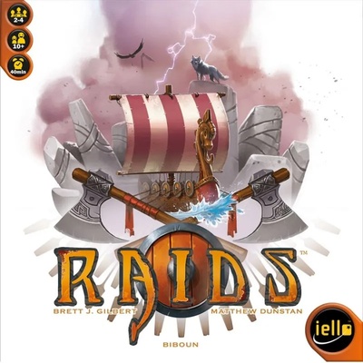 IELLO Настолна игра Raids - семейна