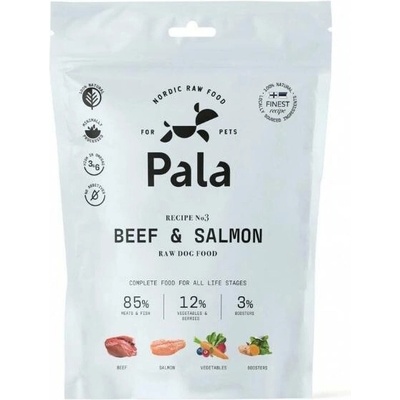 PALA Raw Dog Food nr.3 Beef & Salmon 400 g