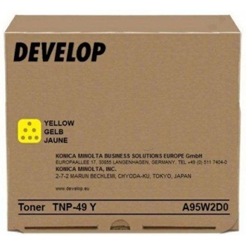 Develop Тонер касета DEVELOP TNP49Y, ineo+ 3351, +3851, 12000 k. , Ye (DEV-TON-CAS-TNP49Y)