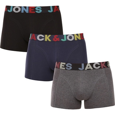 Jack & Jones Набор от три - мъжки боксерки Jack and Jones многоцветни Jack & Jones | Cheren Siv | МЪЖЕ | M