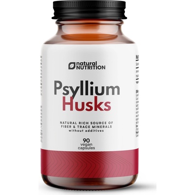 Natural Nutrition Psyllium Husks 90 kapsúl
