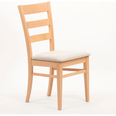 ITTC Stima Viola s čalouněným sedákem Buk / látka Miron beige 71