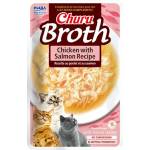 Inaba Foods Ciao Broth котешка супа с пиле и сьомга 40 г