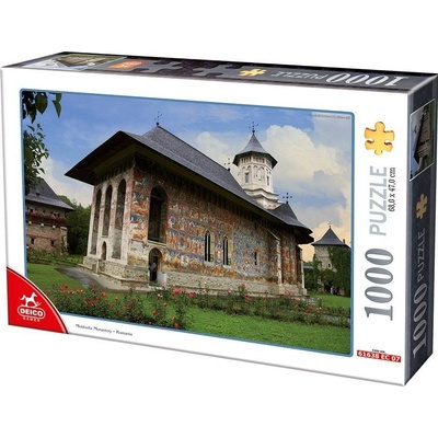 Deico Klášter Moldovita Rumunsko 1000 dielov