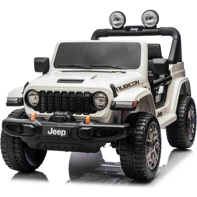 Mamido elektrické autíčko Jeep Wrangler Rubicon 4x4 bílá