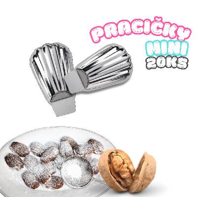 Formičky na cukroví Pracny - pracičky mini (20 ks)