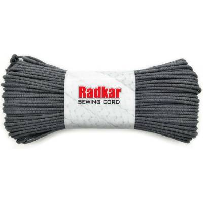 RADKAR šňůry na šití 5mm Steel - 100m návin