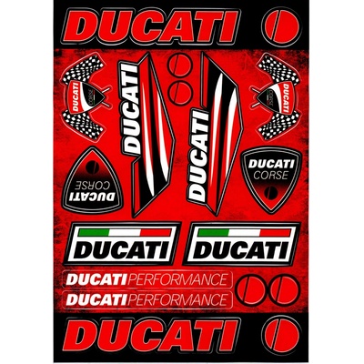Nálepky moto Ducati 1