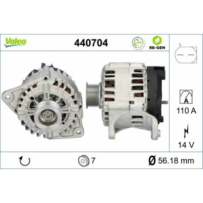 Alternátor VALEO 440704