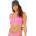 Rip Curl Дамски бански костюм от две части Rip Curl Premium Surf D-Dd Deep V super pink