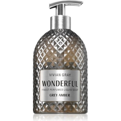 Vivian Gray tekuté mýdlo na ruce Wonderful Grey Amber 500 ml