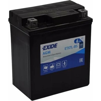 Image 1 of Exide 6Ah YTX7L-BS