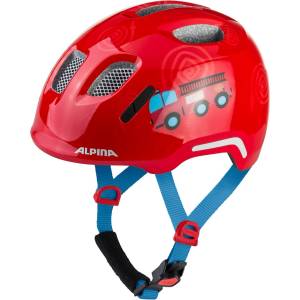 Alpina Детска каска за велосипед Alpina Kid's Ximo 2 Flash Bike helmet - Fire Fighter Gloss - размер 47-51 cm (851-1912-0412)