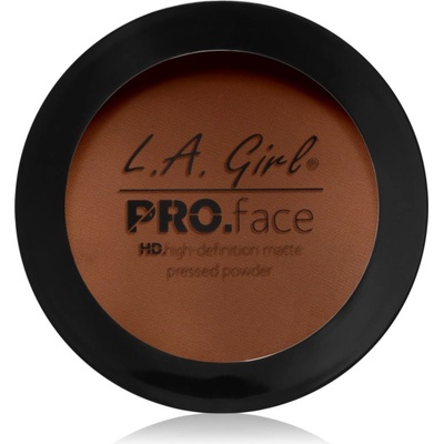 L. A. Girl Cosmetics PRO. Face HD компактна пудра с матиращ ефект цвят Toffee 7 гр