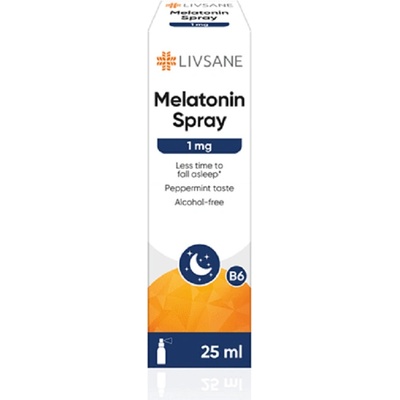 LIVSANE Melatonín 1 mg 25 ml