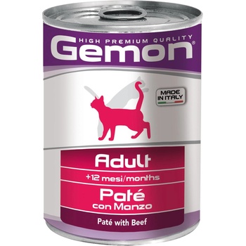 Gemon CAT GEMON Adult PATE - пастет с говеждо - консерва 400гр
