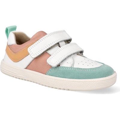 Froddo dievčenské barefoot textilné tenisky Loop White/pink
