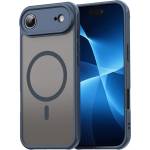 Techsuit Калъф за iPhone 17 Air - HaloFrost II MagSafe - Navy Blue (KF2351007)