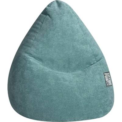 Beanbag sedací vak Alfa XL 70 × 110 cm petrolejově modrý