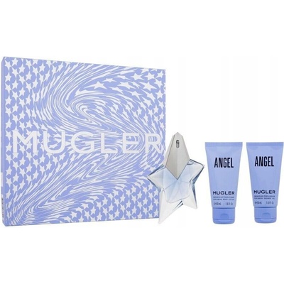 Mugler Angel EDP 25 ml + tělové mléko 50 ml + gel 50 ml
