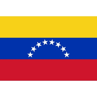 Venezuela vlajka - 60 x 90 cm - tunel, karabina