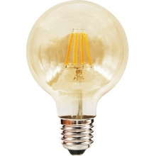 Ecolamp Dekoračná LED žiarovka E27 teplá 2700k 6w 700 lm jantárová