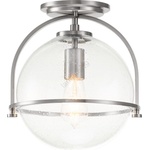 Elstead Lighting Quintiesse QN-SOMERSET-F-C-BN -Плафон SOMERSET 1xE27/60W/230V с хром (ED1117)