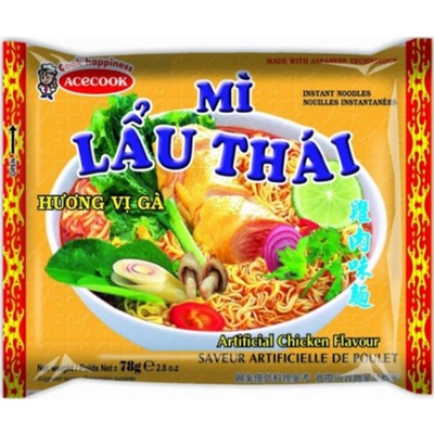Vina Acecook Lau Thai instantní polévka kuřecí 80 g