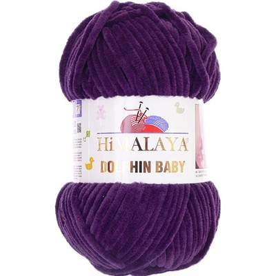 Himalaya Příze Dolphin Baby 80328-tmavě fialová