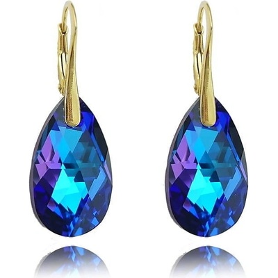 Lafira pozlacené Pear Swarovski Helio 2976
