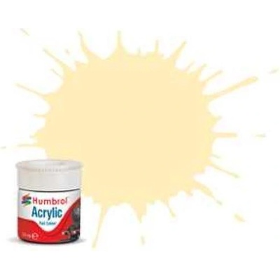 Humbrol akrylová barva #RC424 BR krémová matná 14ml