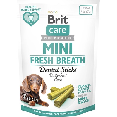 Brit Care Dog Mini treats FRESH BREATH 7 pcs 120 g