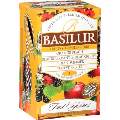 BASILUR Fruit Infusions Assorted Vol. I. 25 x 1,8 g