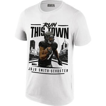 NFLPA Мъжка тениска Juju Smith-Schuster Run This Town Pittsburgh Steelers NFL Men T-shirt