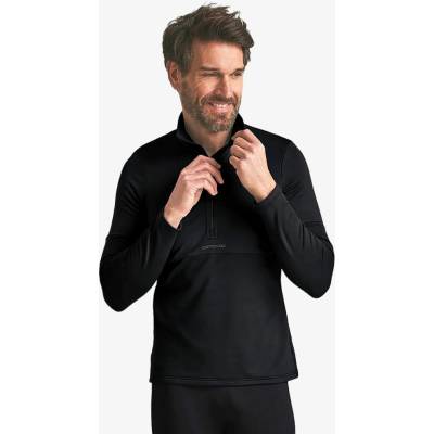 Ortovox Fleece Light Zip Neck black raven