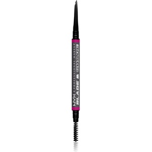 NYX Professional Makeup Blade & Shade молив за вежди с четка цвят 11 Grey гр