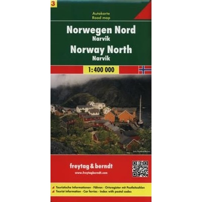Norsko sever Narvik automapa