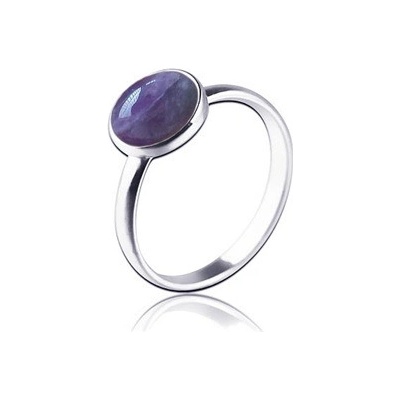 Nubis Stříbrný prsten Ametyst NBP87