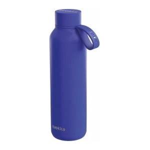 QUOKKA Solid With Strap - 630 ml Stainless Steel Thermal Bottle with Strap (Dusk Blue)