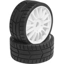 HOBBYTECH Challenge RALLY silniční profil nalepené gumy bílé disky 2 ks