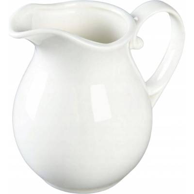 Porcelánový džbán na MLÉKO, LIMONÁDU, VODU 1,6l WILMAX bílý