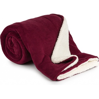 4Home Beránková deka vínová 150x200 – Zboží Dáma