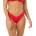 Rip Curl Premium Surf Skimpy Hipster bikini bottom - Red (Hibiscus Red)