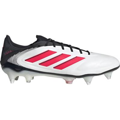 Adidas Детски футболни бутонки Adidas Unisex Kids CopaP3Elt Soft Ground Football Boots - Wht/Red/Blk