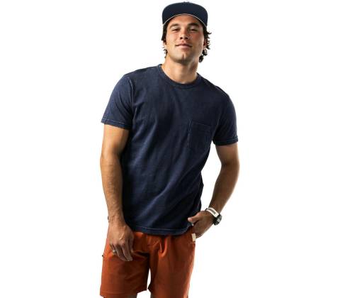 Bauer Pocket Tee Navy